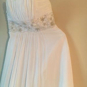 Beautiful bridal maxi dress